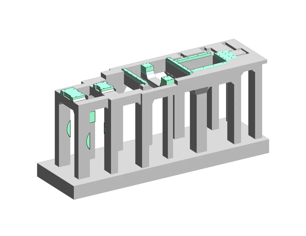Turbine foundation — 3D