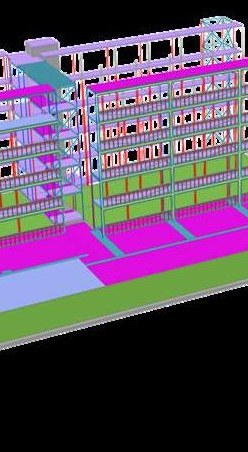 BIM — многоэтажный каркас